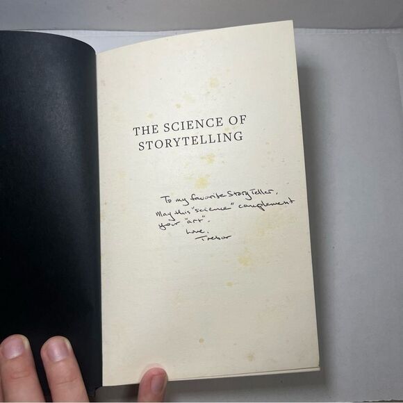 The Science of Storytelling Book Hardcover NonFiction Writing Course Educational - Picture 6 of 6